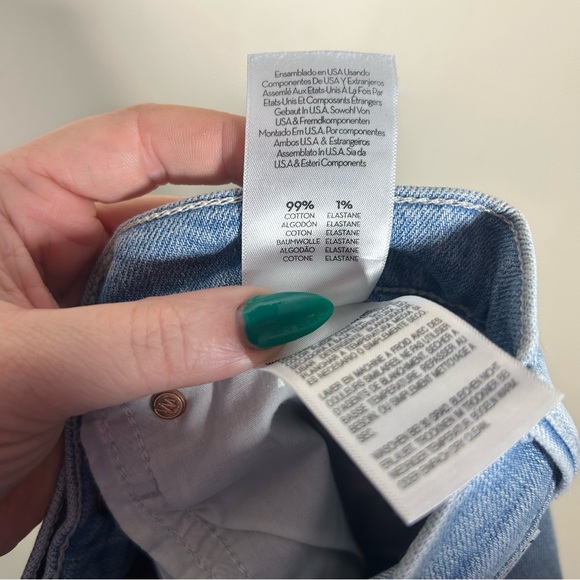 Mother High Waisted Tunnel Vision Sneak in Sippin’ Sweet Tea Jeans Size 27 - Picture 13 of 13